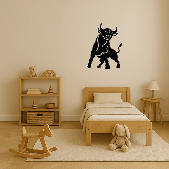 Uzun Boynuzlu Boğa Tabloları - Resim 3