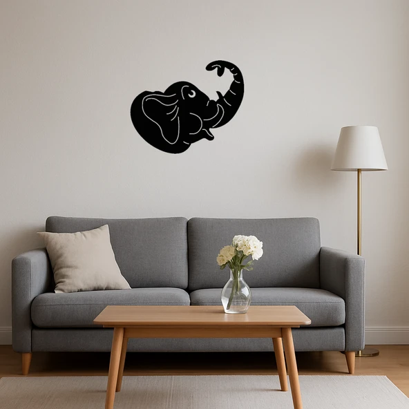 Fil Hortumu Dekoratif Tablo - Resim 3