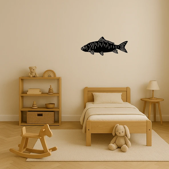 Balık Motifli Dekoratif Tablo - Resim 3