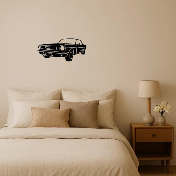 Göz Alıcı Muscle Car MDF Dekoratif Tablo ürün görseli 1