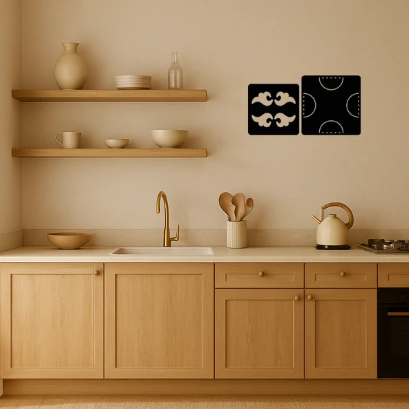 Geometrik Sanat İç Mekan Dekoratif Tablo