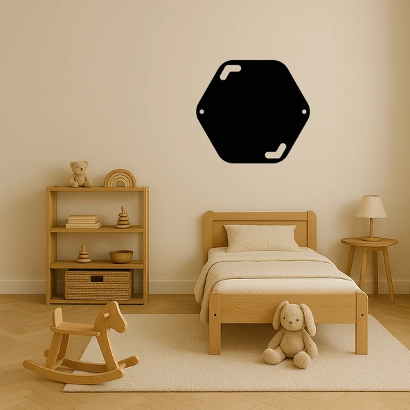 Vintage Çiçek Desenli MDF Dekoratif Tablo - Resim 3