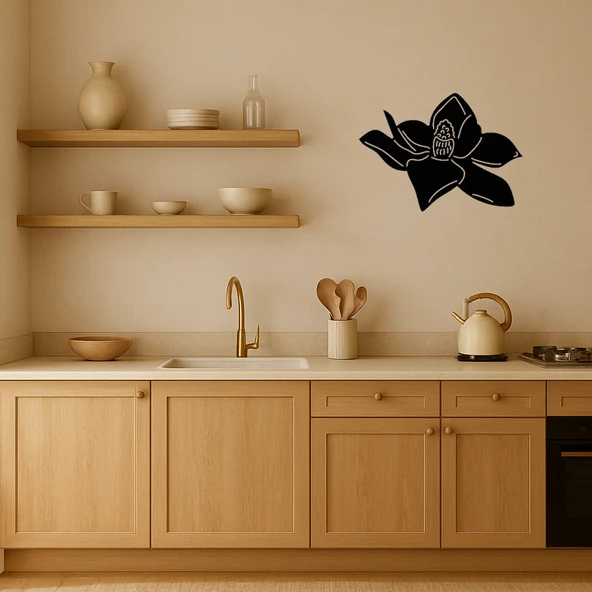 Doğal Çiçekli Dekoratif Tablo - 2