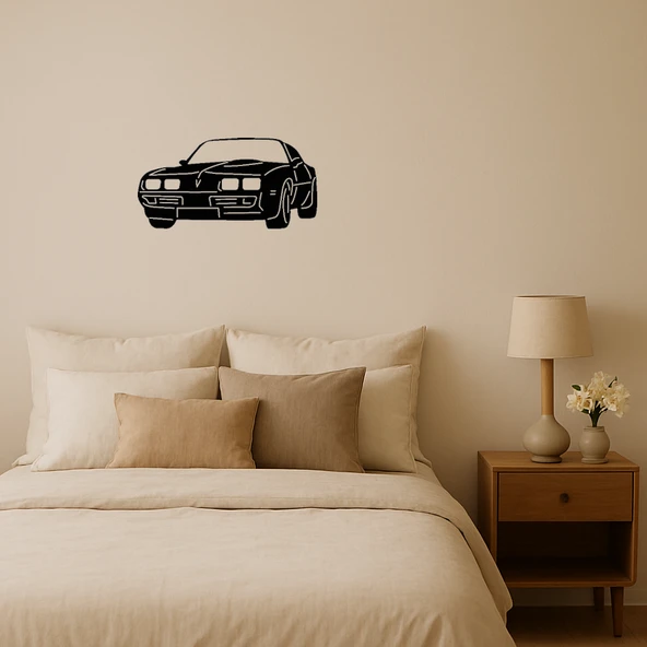 Muscle Car Temalı Dekoratif MDF Duvar Tablosu ürün görseli 1