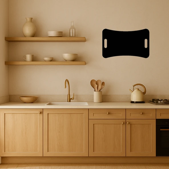 Abstrakt Renkli MDF Dekoratif Tablo - Resim 2