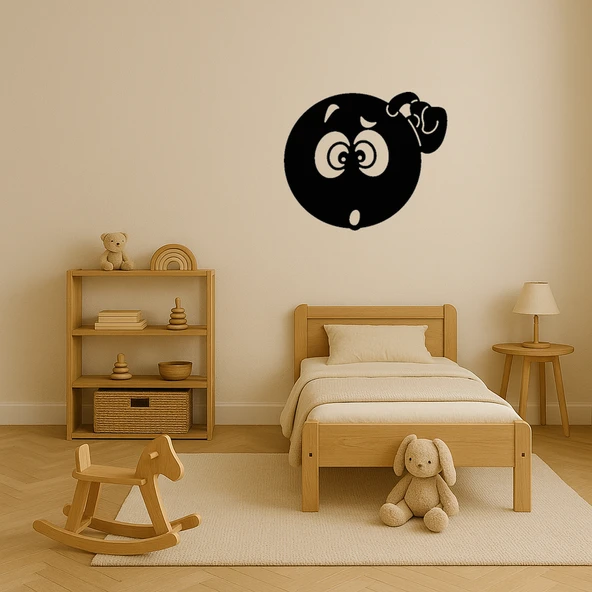 Şaşkın Emoji Duvar Dekoru - Resim 2