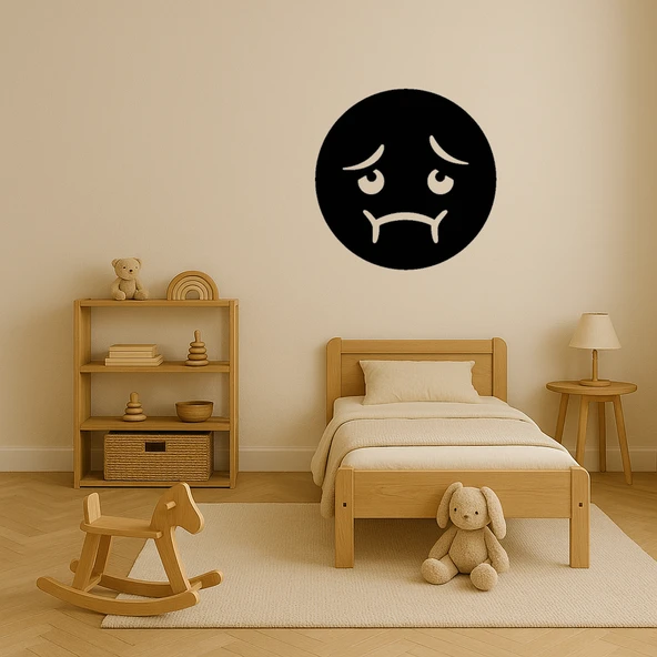 Mide Bulantısı Emoji Dekoratif Tablo - Resim 2