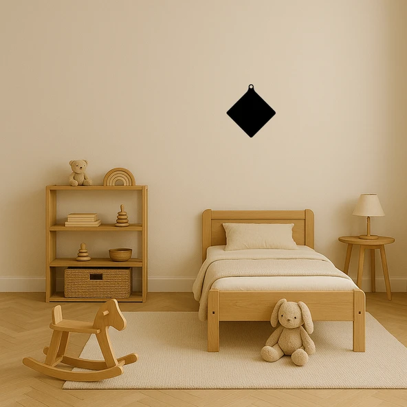 Dikdörtgen Desenli Dekoratif Tablo - Resim 3