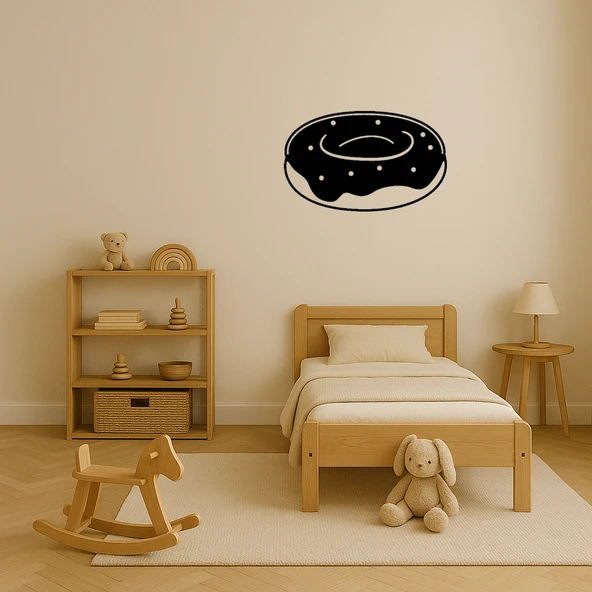 Dekoratif Donut Tablo - Resim 2