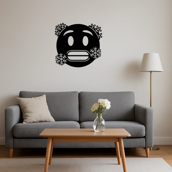 Soğuk Yüz İfadeli Dekoratif Duvar Tablosu - Resim 4