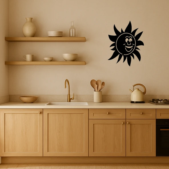 Güneş Yüzü Profil Dekoratif Tablo - Resim 2