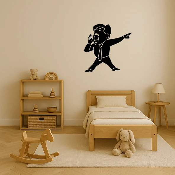 Bağıran Adam MDF Sanat Tablosu - 4