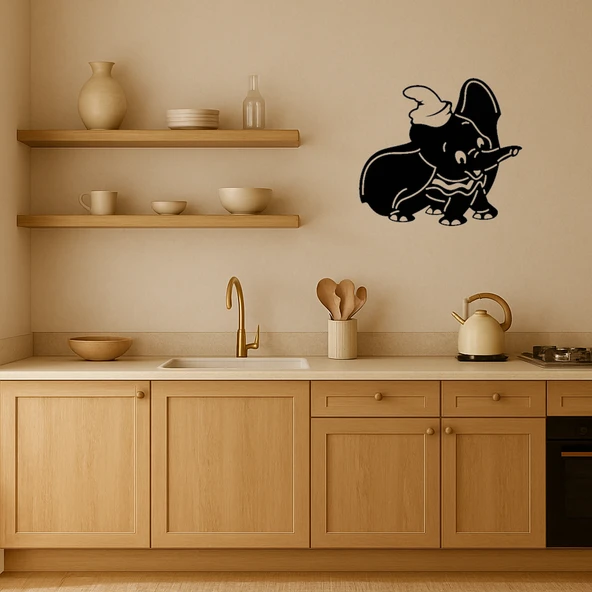 Sirk Fil Dekoratif Tablolar - Resim 2