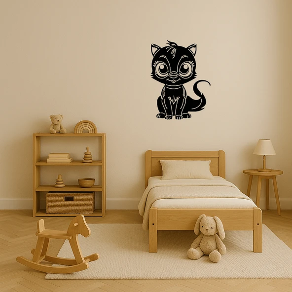 Çizgi Film Tarzı Renkli Dekoratif Duvar Tablosu - Resim 4