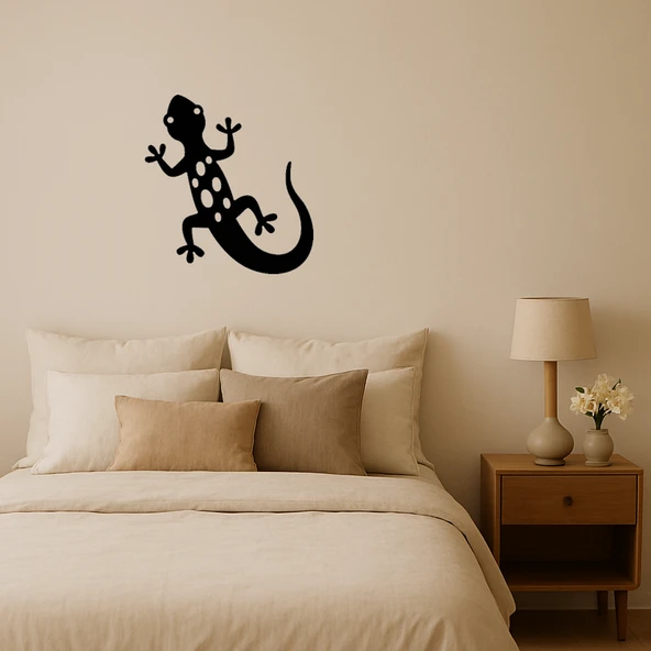 Kertenkele Figürü MDF Duvar Dekoru ürün görseli 1