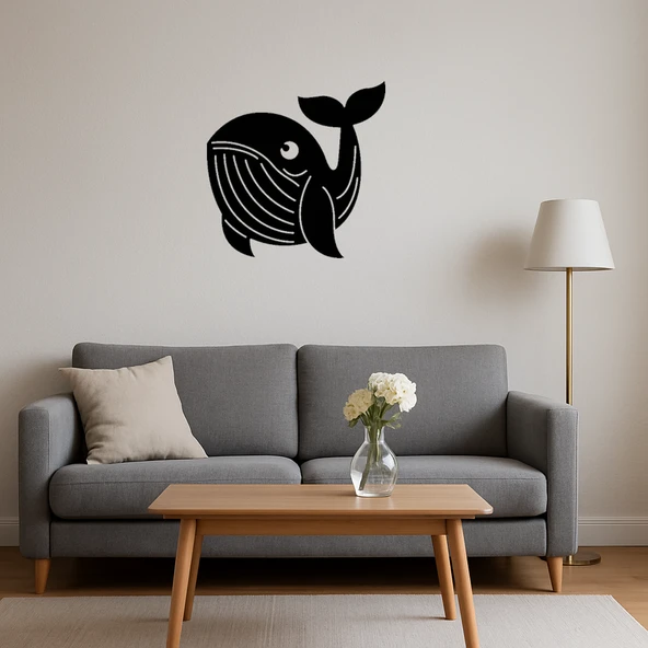 Balina Dekoratif Tablo - Resim 2