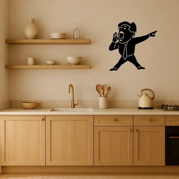 Bağıran Adam MDF Sanat Tablosu - 3