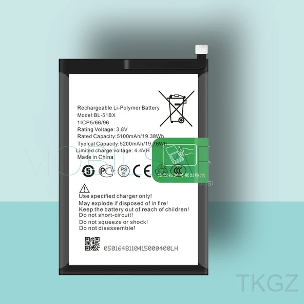 Tkgz - İnfinix HOT 11 - BL-51BX - Batarya Pil Orijinal Sıfır ürün görseli 1