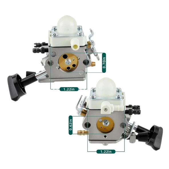 Stıhl BG56 / BG86 / SH56 / SH86 Üfleme Makinası Karbüratör 4241-120-0607 - Resim 3