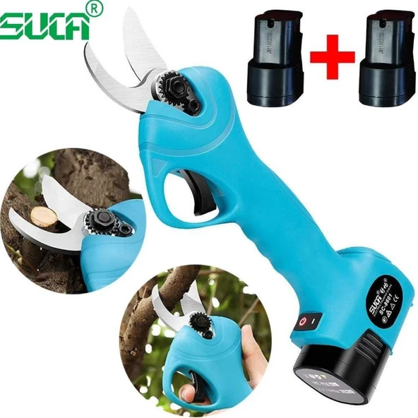 Lityum Akülü Budama Testeresi Ve Budama Makas Seti - Resim 2