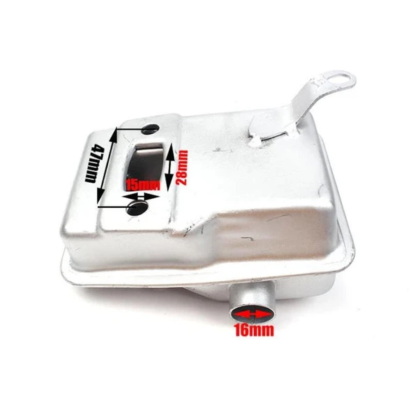 Benzinli Tırpan BG/CG 63 cc Motor Egzosu ürün görseli