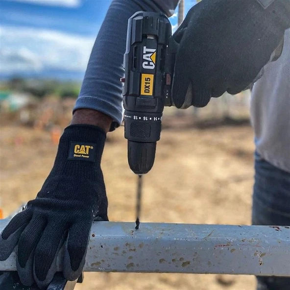 Cat DX15 12VOLT/2.0AH Li-Ion Profesyonel Şarjlı Darbeli Matkap - 5