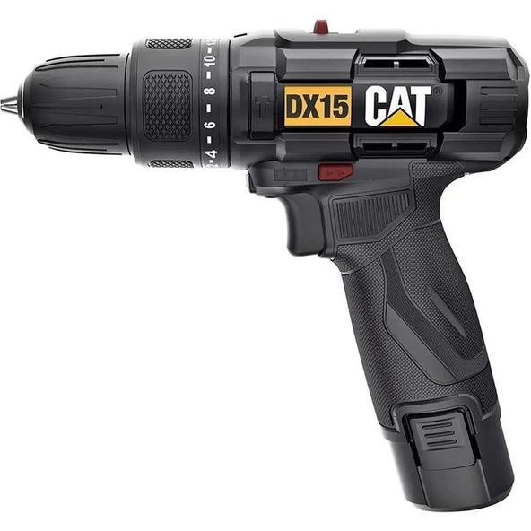 Cat DX15 12VOLT/2.0AH Li-Ion Profesyonel Şarjlı Darbeli Matkap - 2