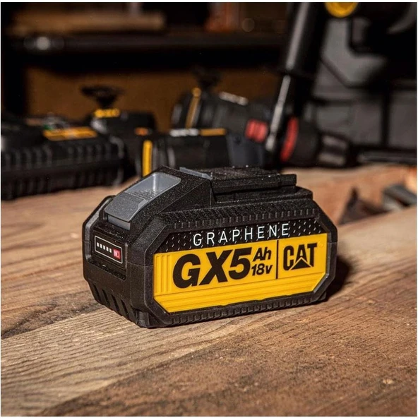 Cat Gxb5 18VOLT/5.0AH Graphene Li-Polimer One For All Profesyonel Yedek Akü - 5