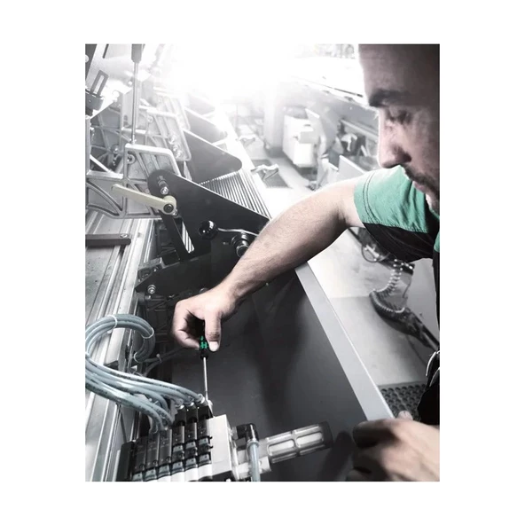 Wera 2035/6 Düz A Mikro Ph/yıldız-Düz Tornavida Seti 05118150001 - 3