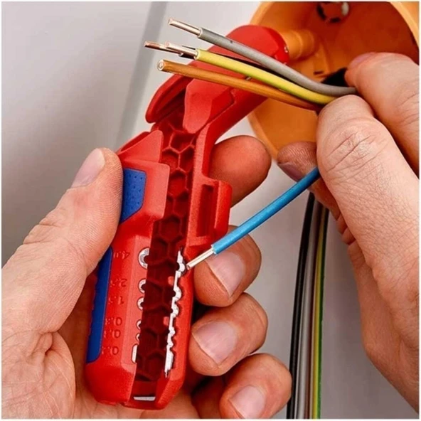 Knipex 16 95 01 Sb 135MM Kablo Sıyırma Aleti 16 95 01 Sb 16 95 01 - 3