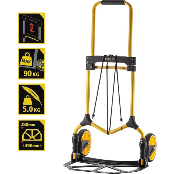 Stanley FT582 90Kg Katlanır El Arabası - 2