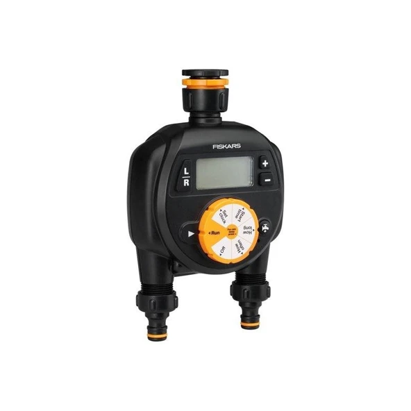 Fiskars 1054792 Sulama Saati Çift Çıkışlı