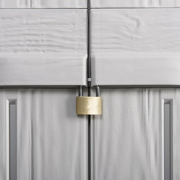 Evinizin Atölyesi Bahçe Dolabı, Balkon Dolabı Plastik Dolap 78X46X182CM - 3