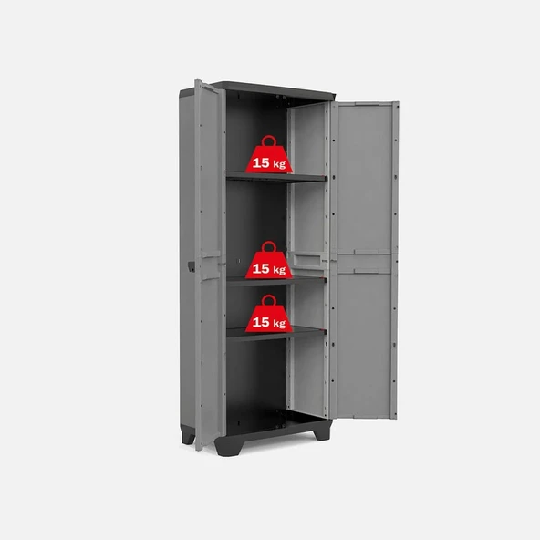 Evinizin Atölyesi Evinizin Atölyesi,plastik Dolap,erzak Dolabı,bahçe Dolabı,bahçe Depolama Sandığı,mutfak Dolabı,balkon Dolabı, - 5