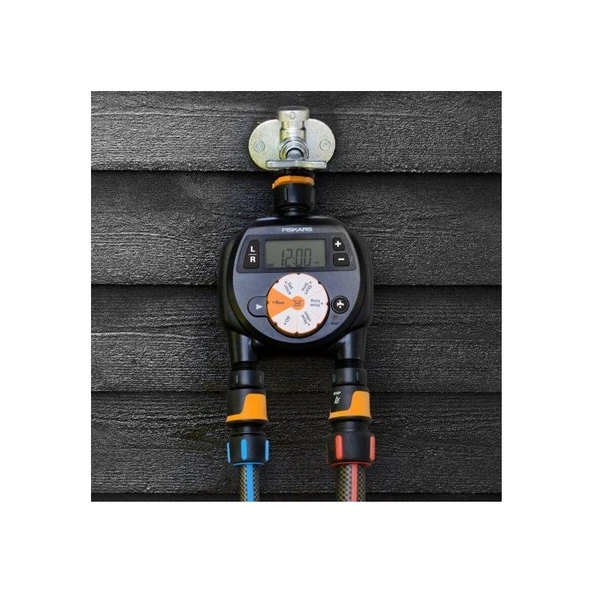 Fiskars 1054792 Sulama Saati Çift Çıkışlı - 5