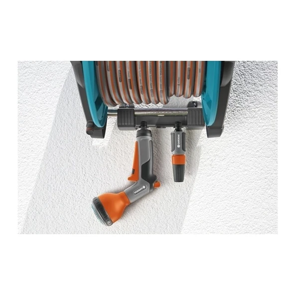 Gardena 8009-20 Duvara Montelı Hortum Arabası Set - 2