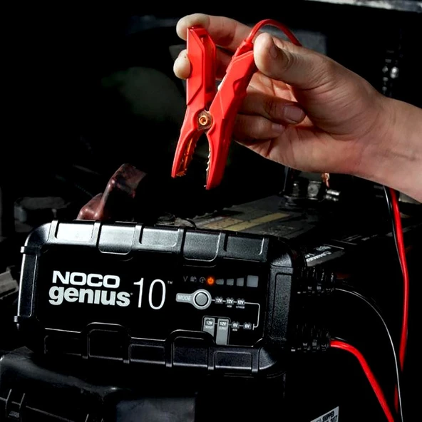 Noco Genius10 6V/12V 230A Akıllı Akü Şarj Ve Akü Bakım/Desülfatör/Power Supply - 5