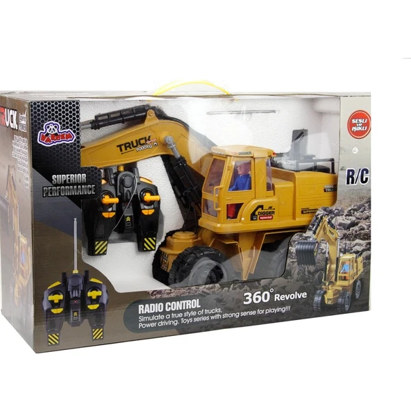 Vardem Uzaktan Kumandalı Büyük Kepçe ürün görseli 1