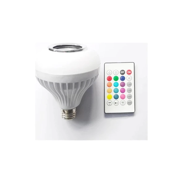 Bigem Bluetooth Bağlantılı LED Lamba Müzikli