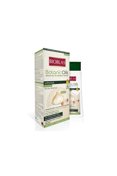 Bioblas Botanic Oils Sarımsak Şampuanı 360 ml - Kokusuz - Resim 2