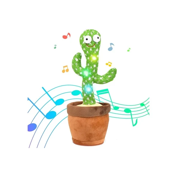 Sesatech Konuşan Kaktüs Dans Eden Taklitli Sesli Kaktüs 2022 Yeni Seri Daha Uzak Menzil - Resim 4