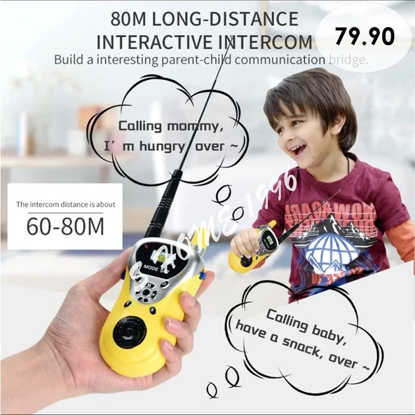Toys Park Walkie Talkie Yüksek Çekim Mesafeli Oyuncak Çocuk Telsizi - 5