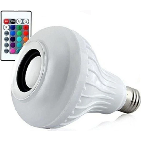 Kama Star Bluetooth Hoparlör Akıllı LED Ampül Lamba PLT-996DF5