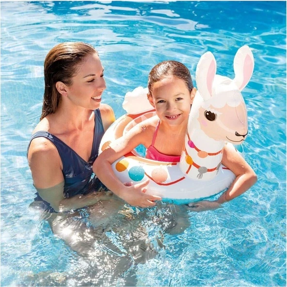 Dolunay Oyuncak IS59221 Intex Hayvan Figürlü Simit - Resim 4