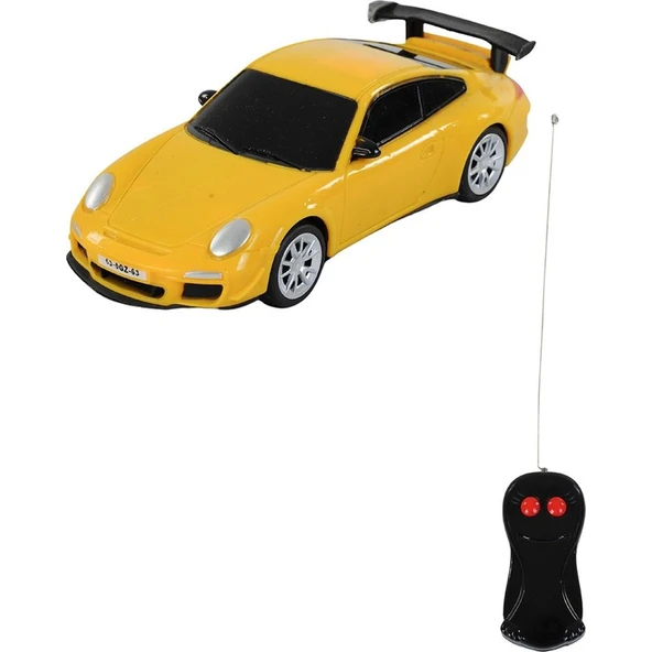 Çebi Toys Uzaktan Kumandalı Pilli Araba Sarı - 1