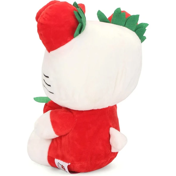 Hediye Nest Hello Kitty Kırmızı Peluş 35CM - Resim 3
