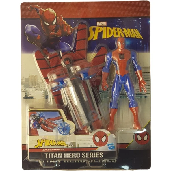 Ethem Oyuncak Spiderman Figür Ağ Atan Eldiven