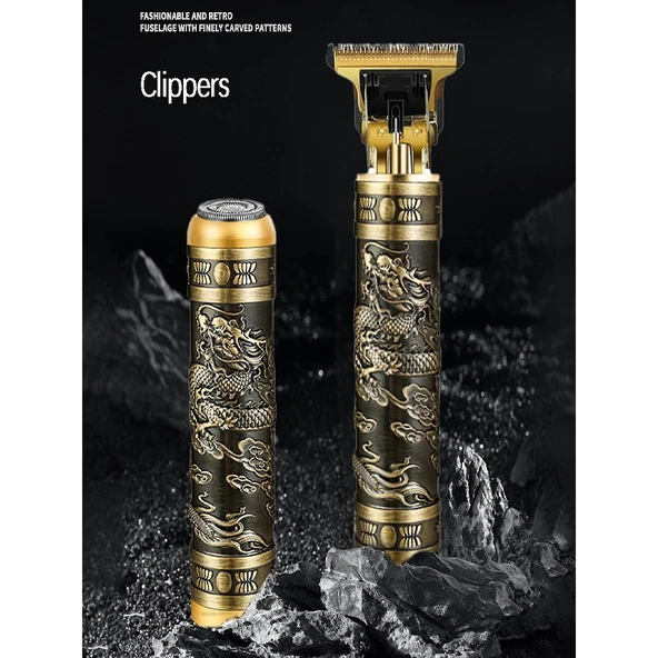 Waer Saç Sakal Tıraş Makinesi ve Yanaklık 2’li Set - Resim 4