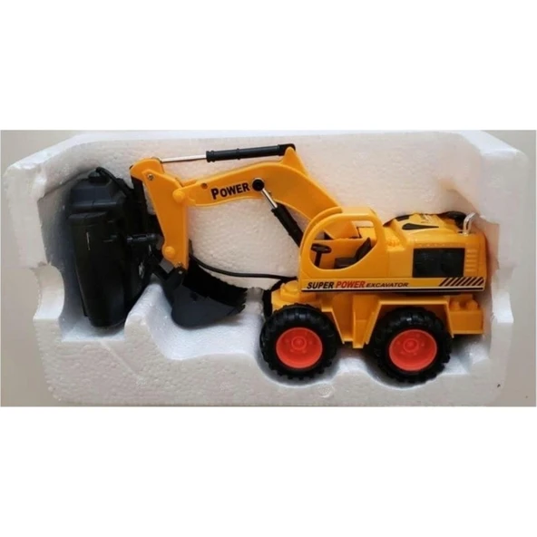 Pasifik Toys Oyuncak Kablo Kumandalı Kepçe Iş Makinası Pilli Oyuncak Dozer - 1