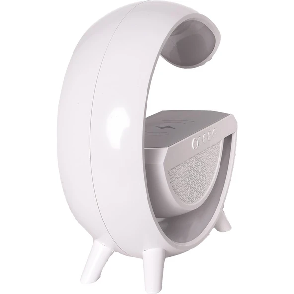 Bi Dünya İletişim BT2301 LED Wıreless Şarj Özellikli Masa Lambası Kablosuz Gece Lambası Bluetooth Hoparlör ürün görseli